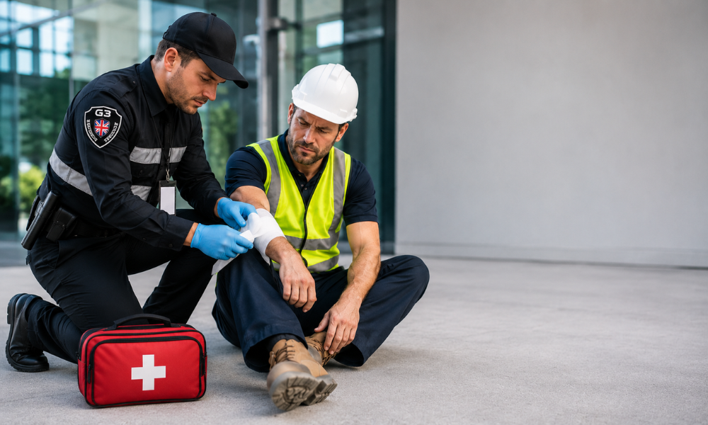 security guard first aid training
